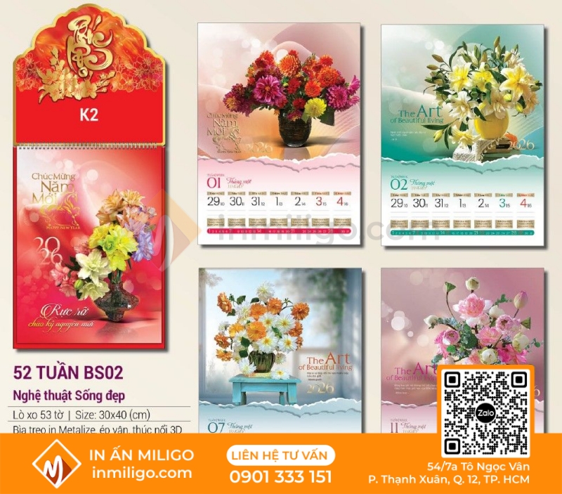 lịch 52 tuần