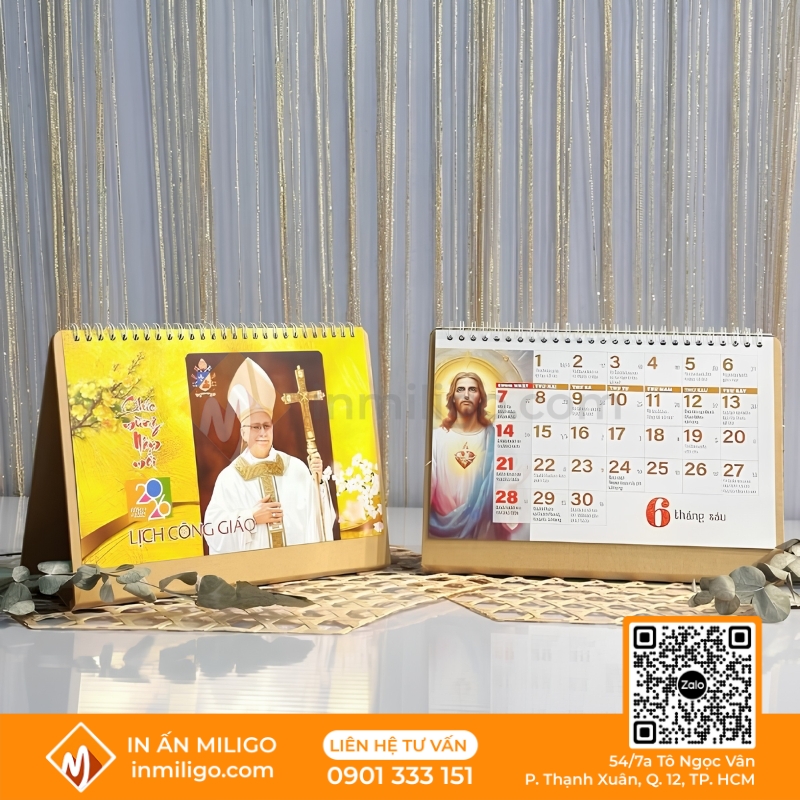 in lịch công giáo