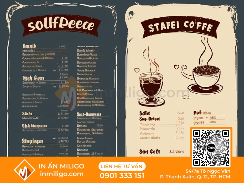 Menu dễ thương