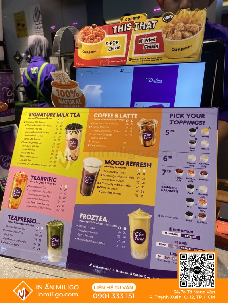 In menu formex