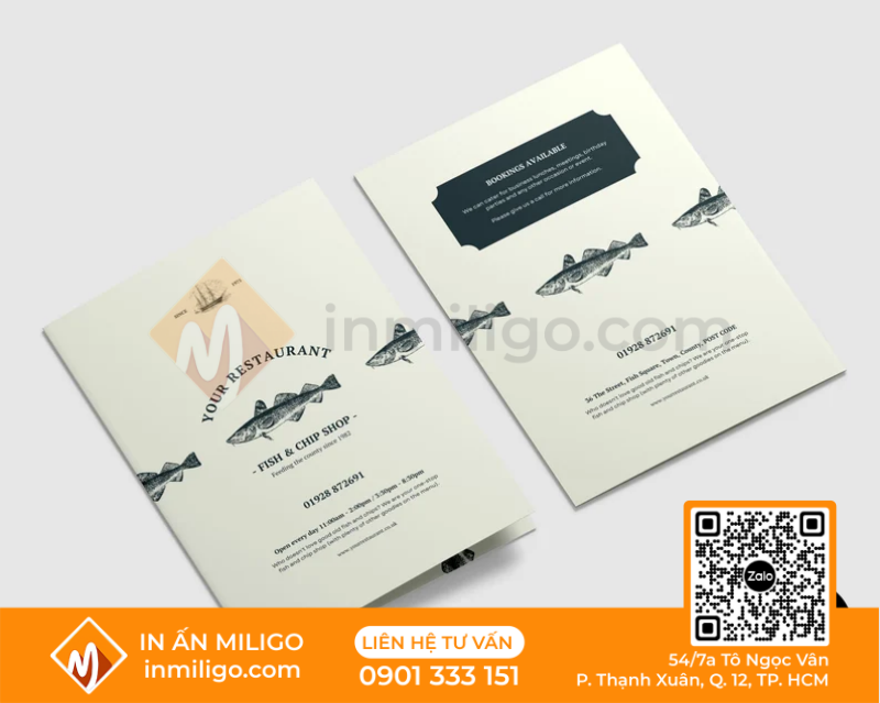 Menu gấp