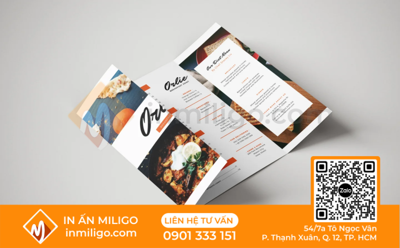Menu gấp