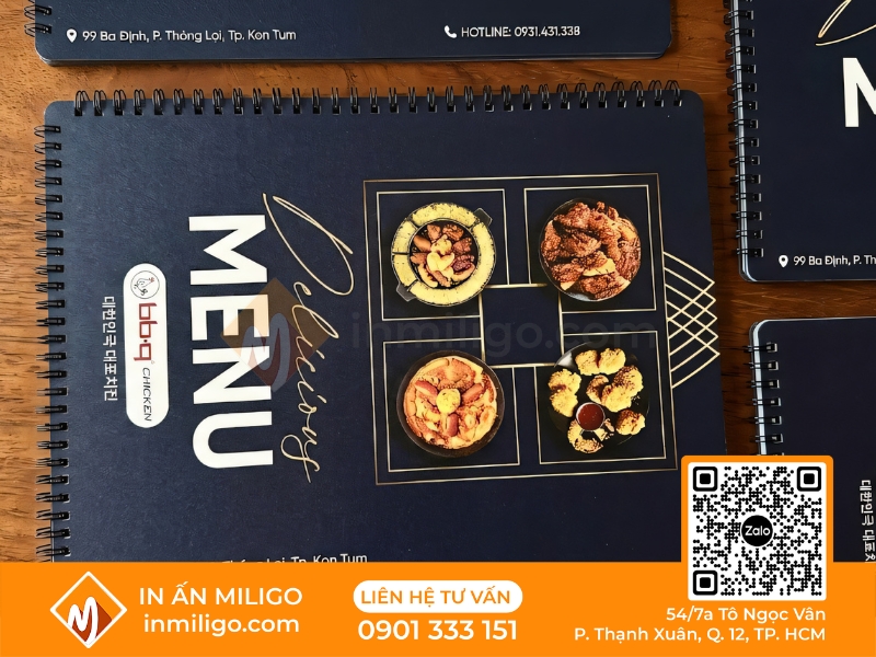 Menu hàn quốc