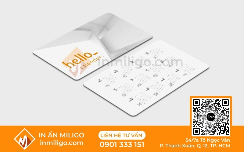 lịch quảng cáo