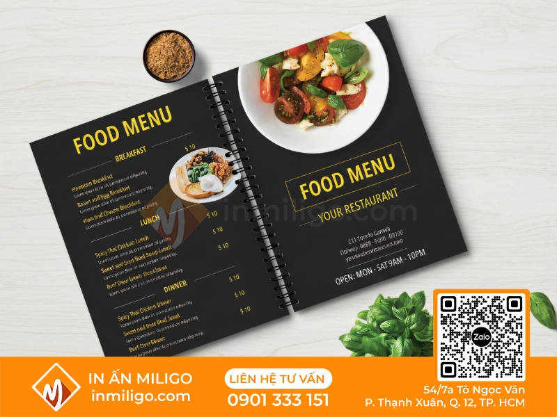 Menu lò xo