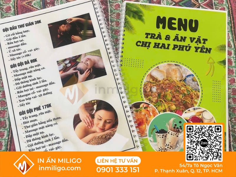 Menu lò xo