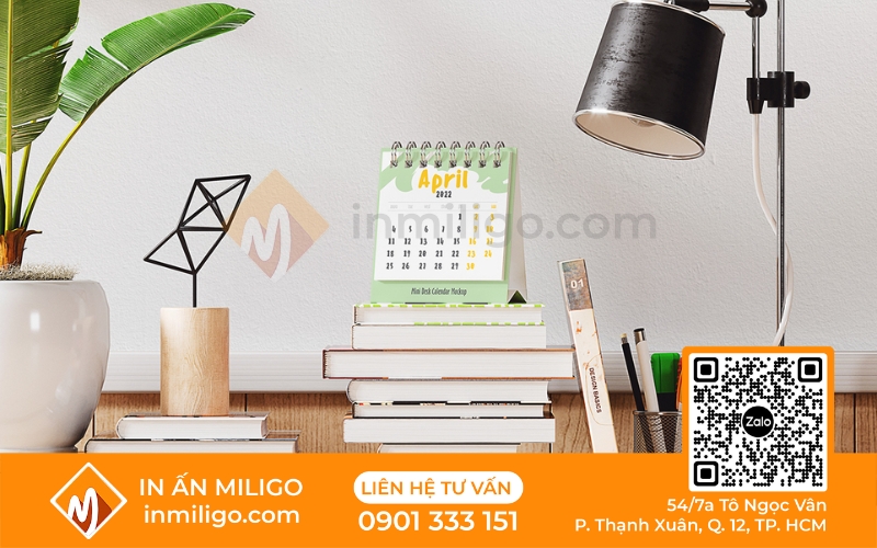 lịch mini để bàn