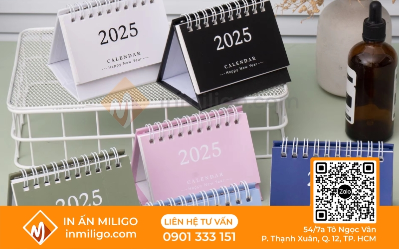 lịch mini để bàn