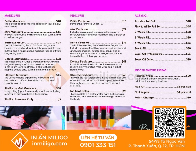 In menu nail