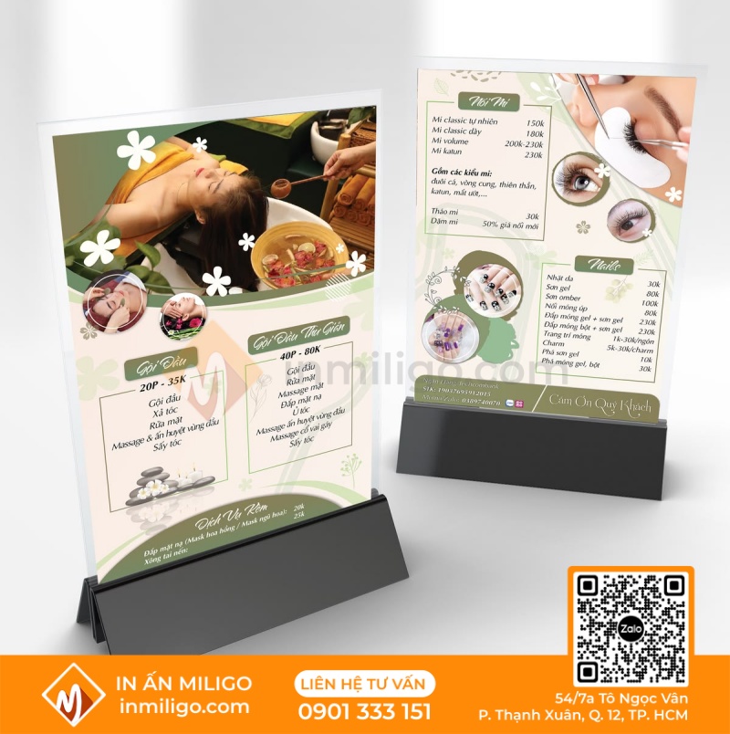 In menu nail
