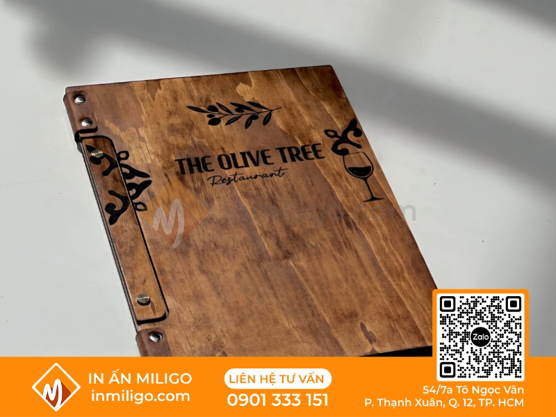 Menu nhà hàng âu