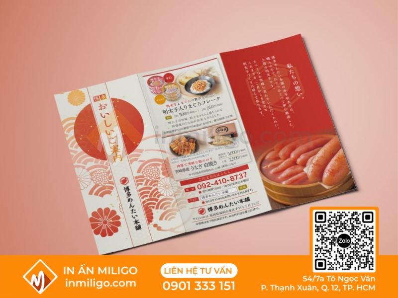Menu nhà hàng trung quốc