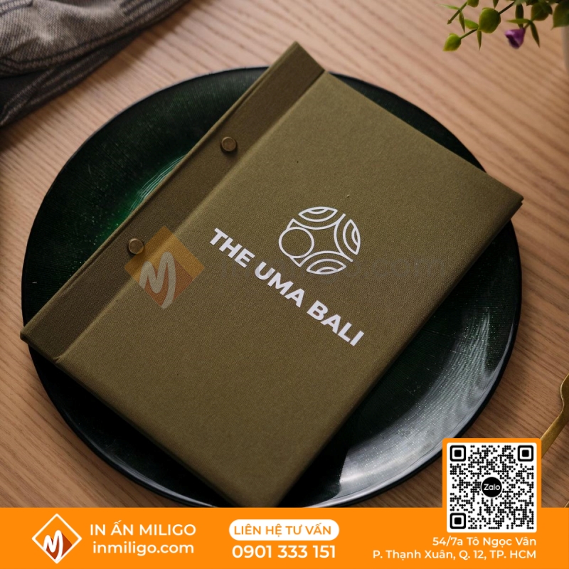 In menu vải